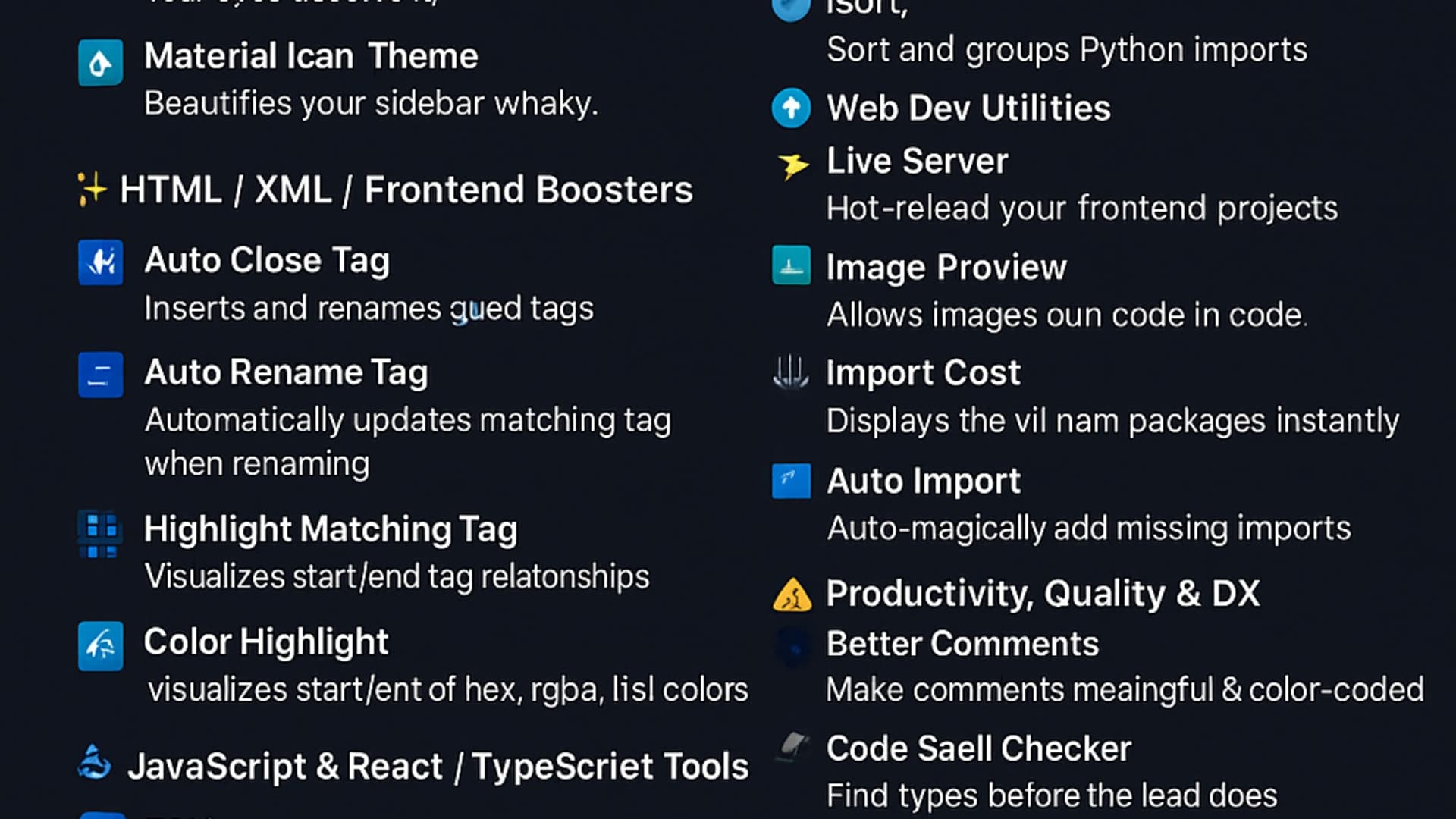 ✨ 25+ Must-Have VS Code Extensions to Supercharge Your Developer Workflow in 2025